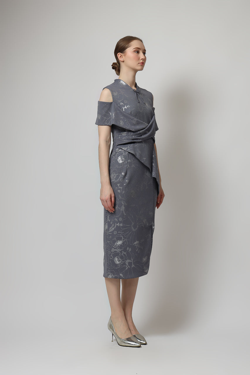 Bloom et Champs Dress Meihua Silver