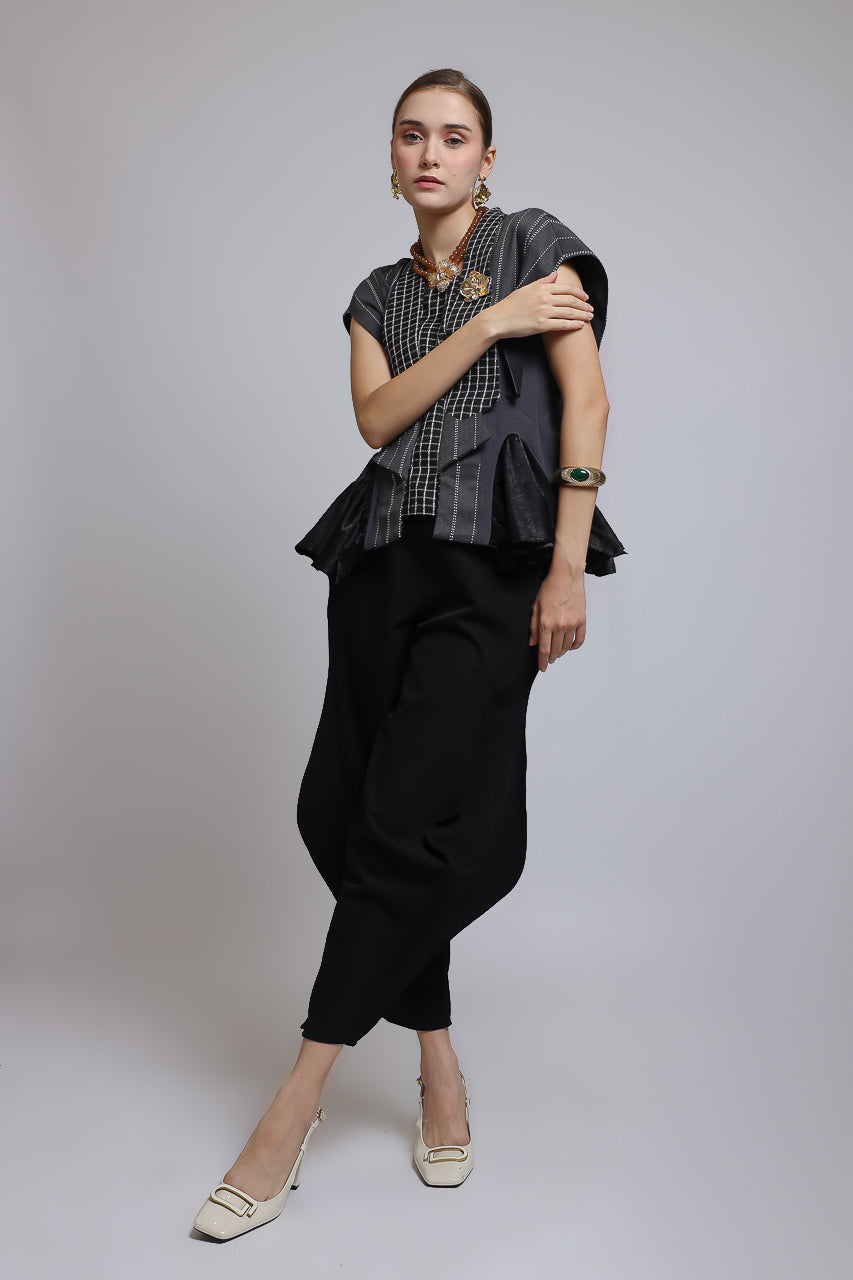 Bloom et Champs Natalie Blouse Peplum/Bloom Doremi Pants