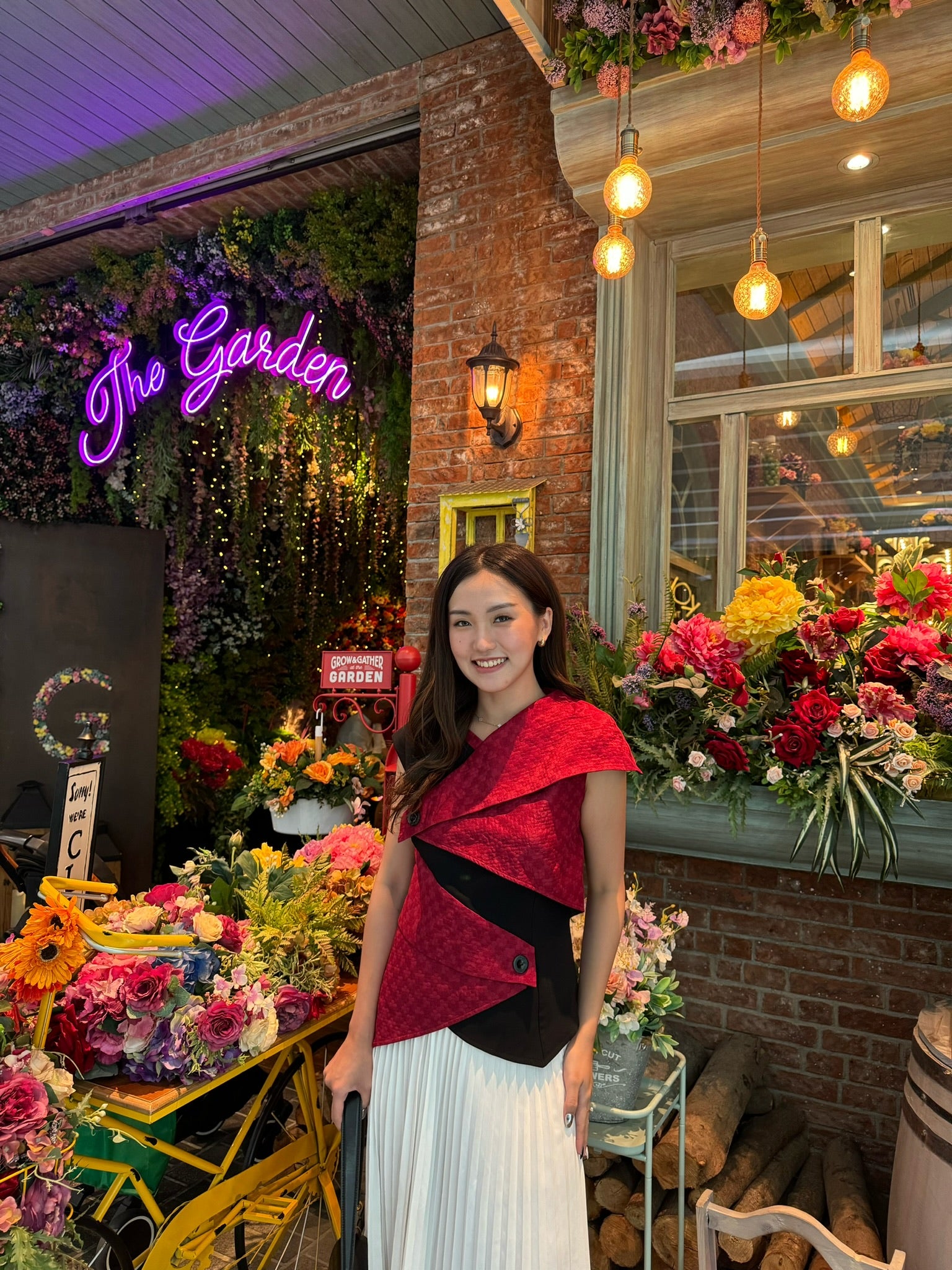 Bloom et Champs Top Jacquard Juntai