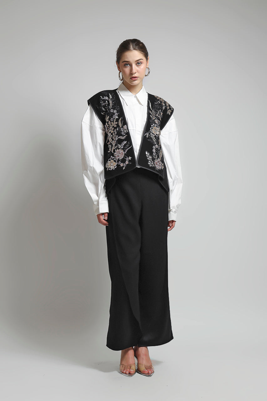 Bloom et Champs Outer Kaku Payet/Celana Saten Panjang