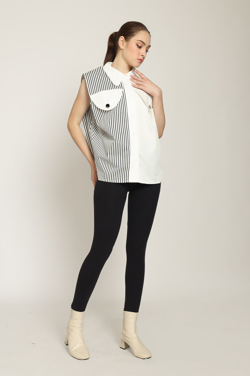 Bloom et Cotton Half Shirt