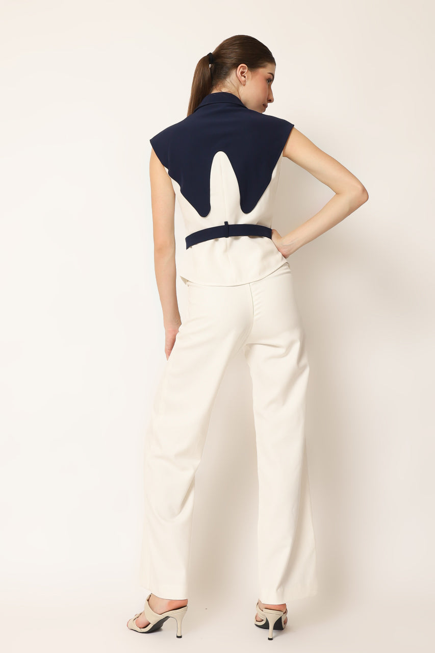 Bloom et Champs Top Segitiga Biru