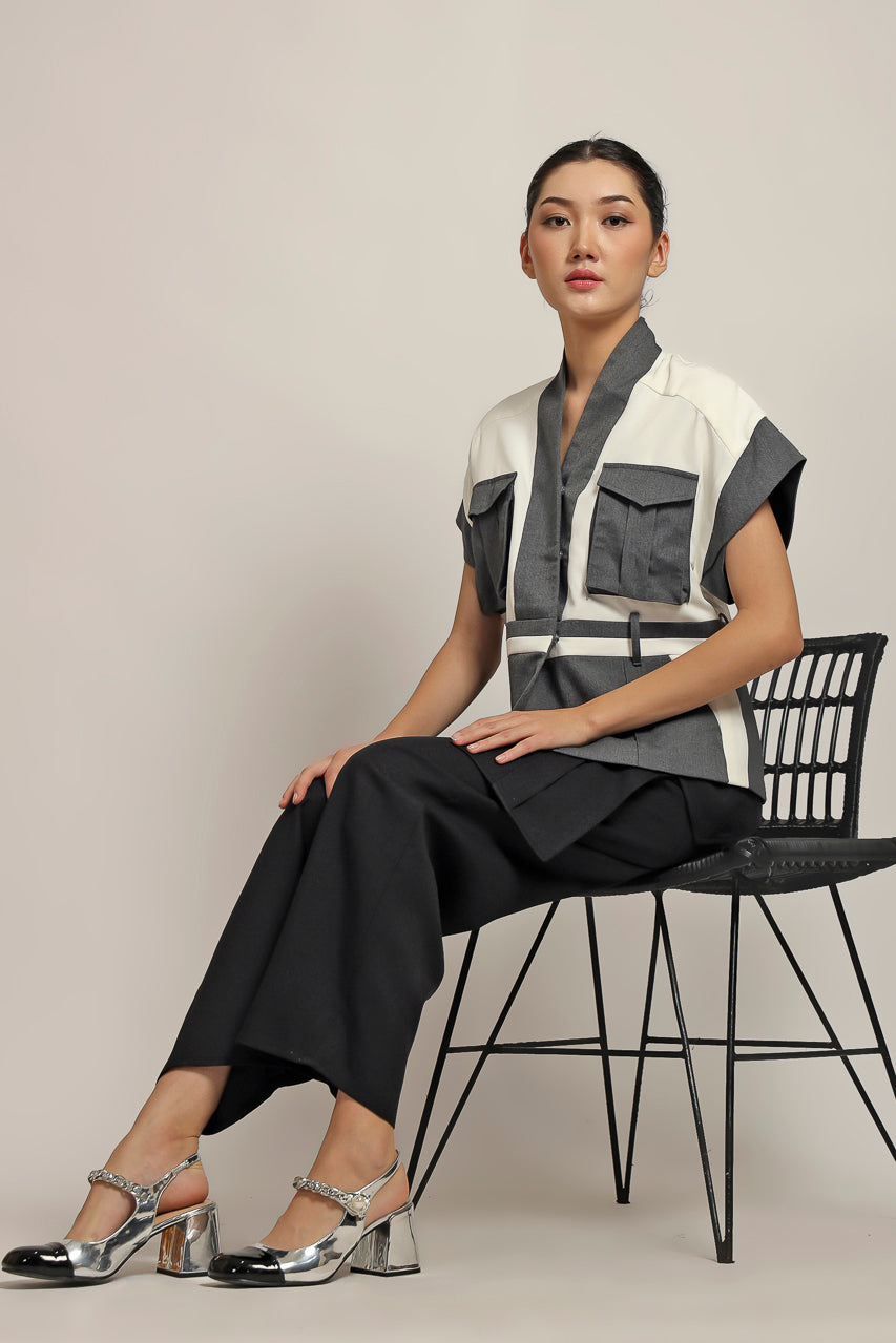 Bloom et Champs AK Kimono Kantong Blouse