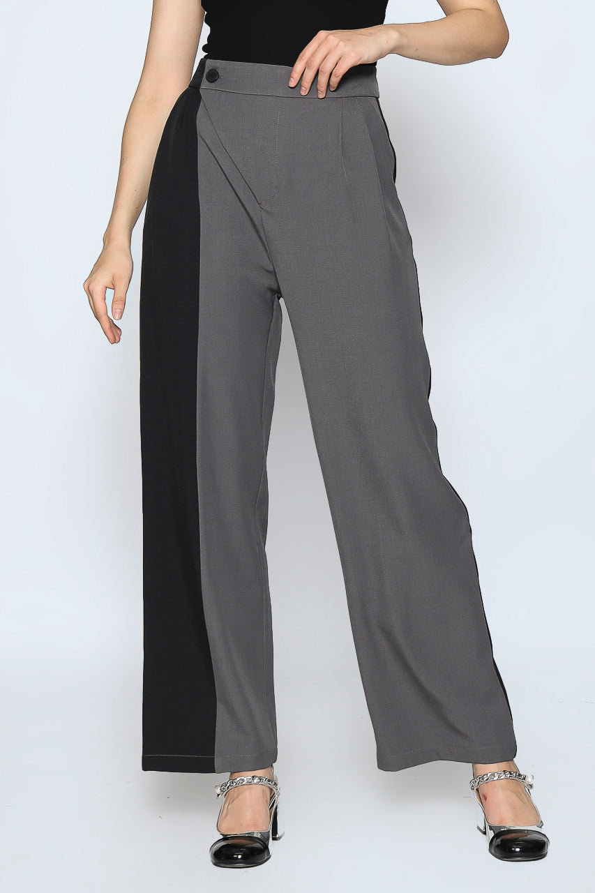 Bloom et Cotton Grey Combination Pants