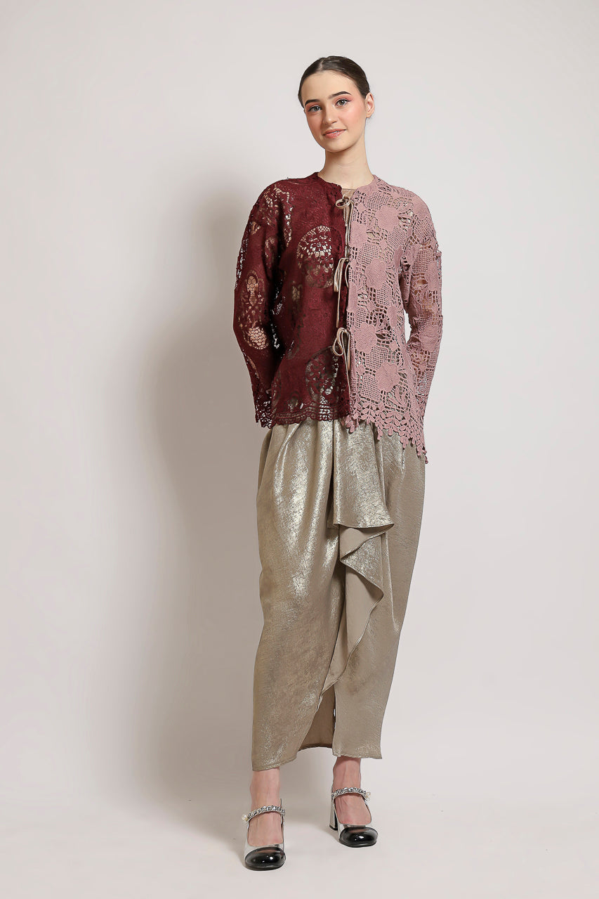 Bloom et Champs Kimono Brukat Two Tone Pita