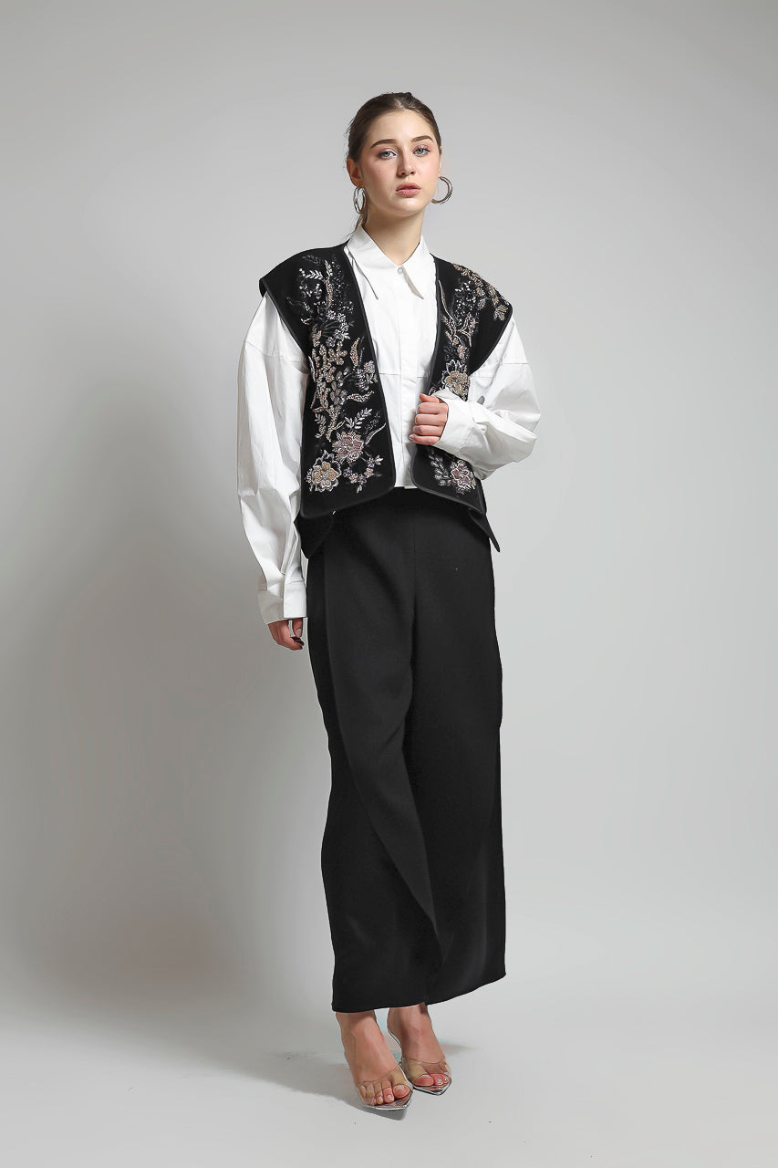 Bloom et Champs Outer Kaku Payet/Celana Saten Panjang