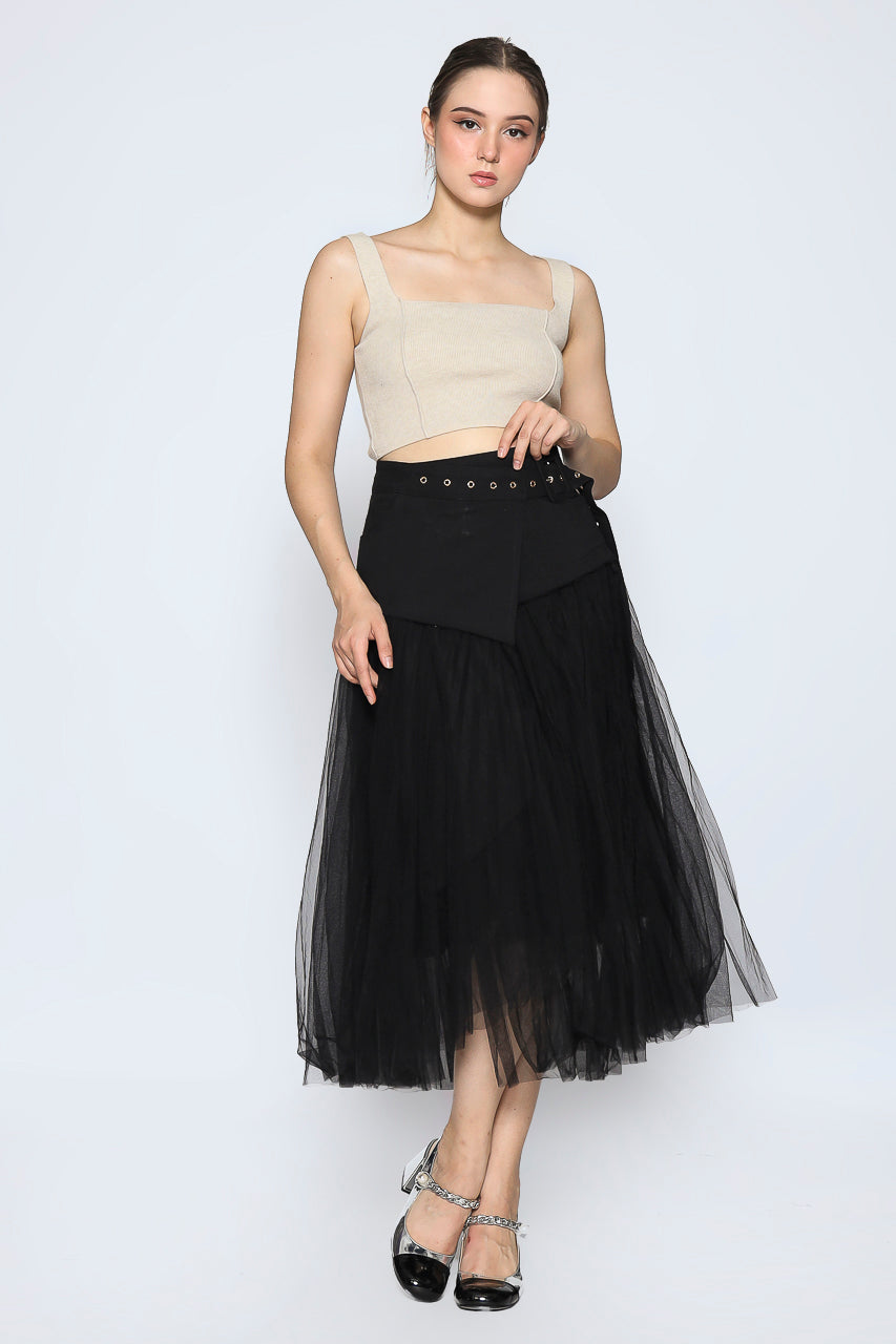 Bloom et Cotton Tutu Skirt with Belt