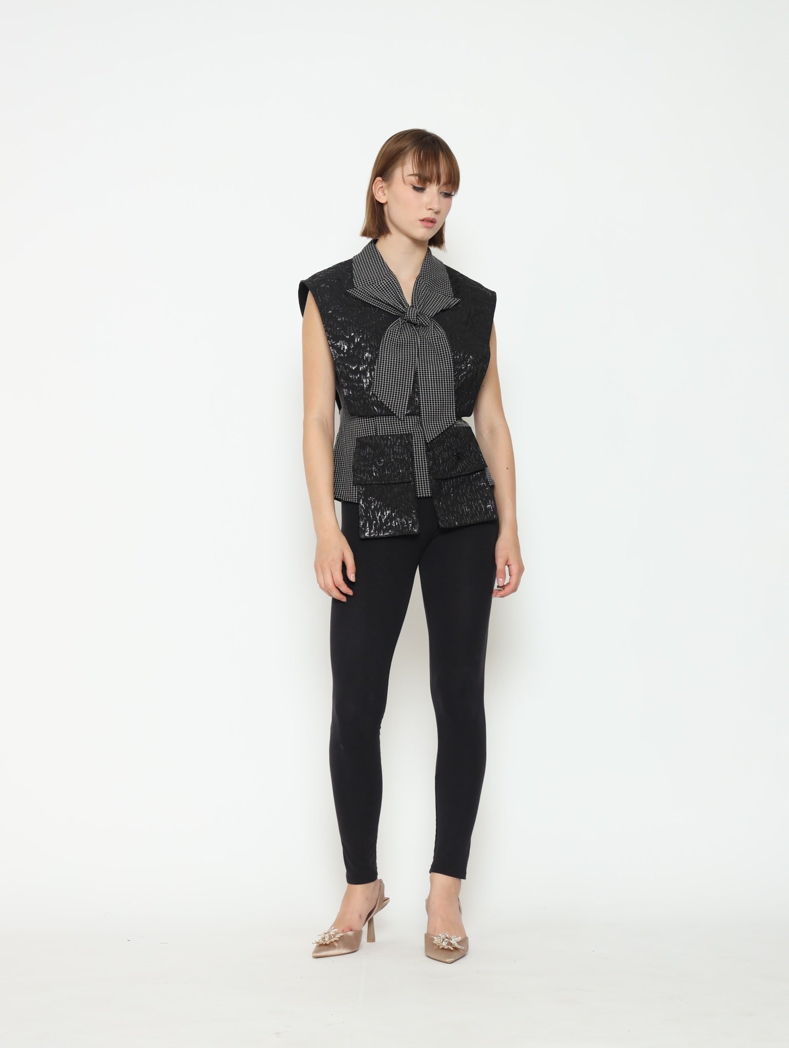 Bloom Et Champs Top Dasi Jacquard