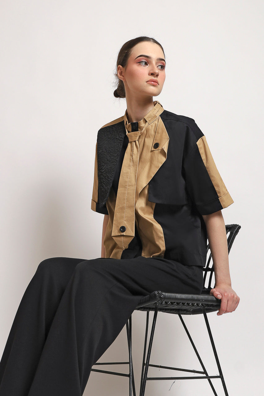 Bloom et Champs Kemeja Dasi Daisy Mocha