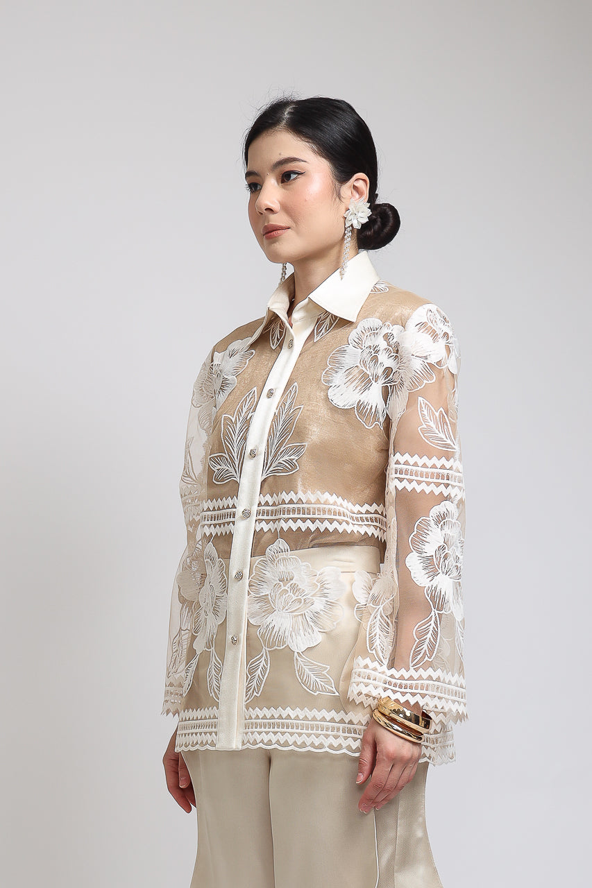 Bloom et Champs Kemeja Tille Bunga