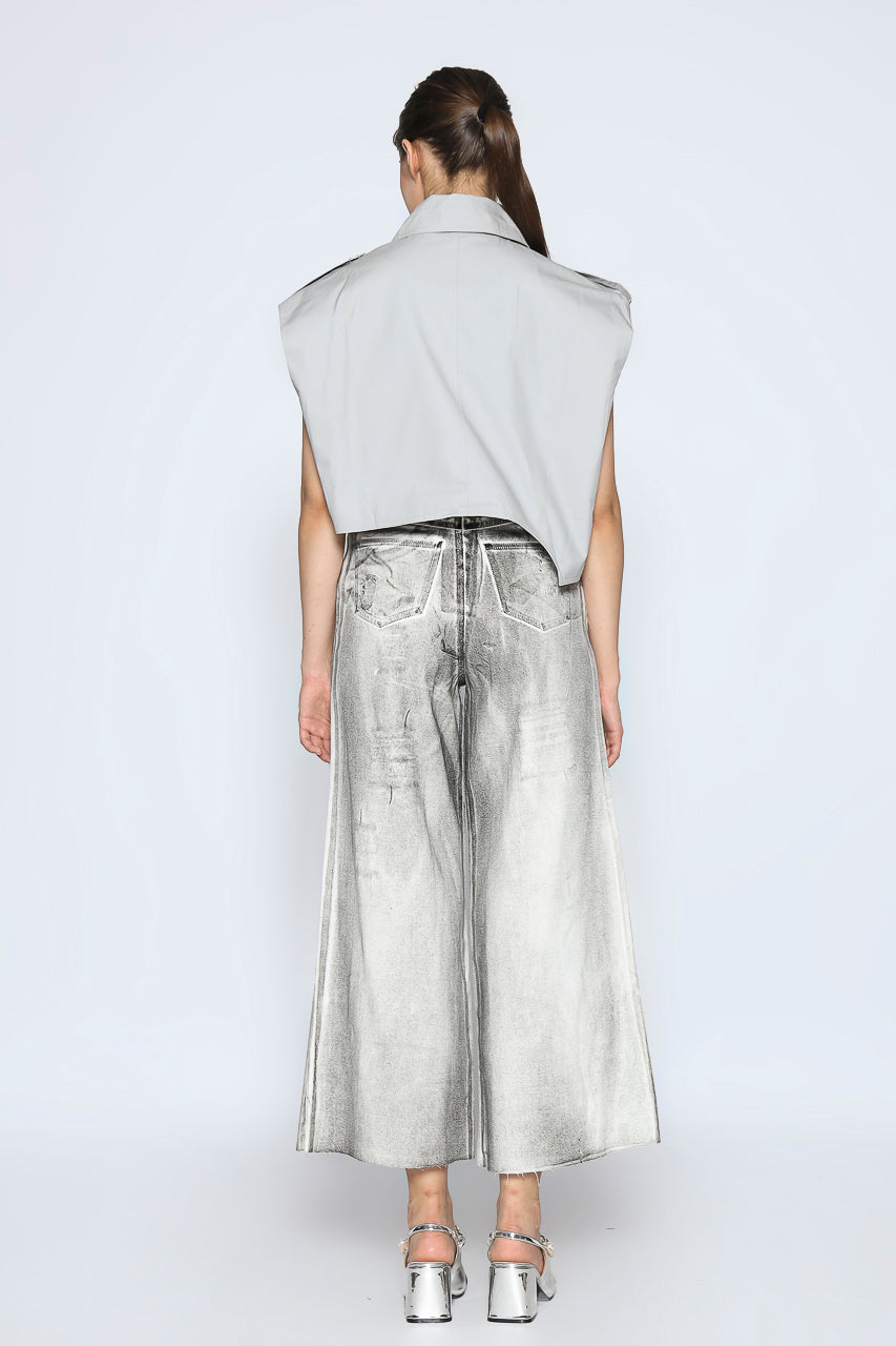 Bloom et Cotton Grey Vest/ Chemical Grey Denim