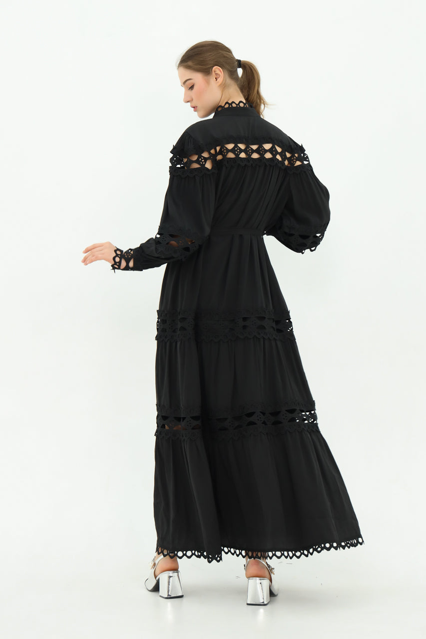 Bloom Lace Long Dress