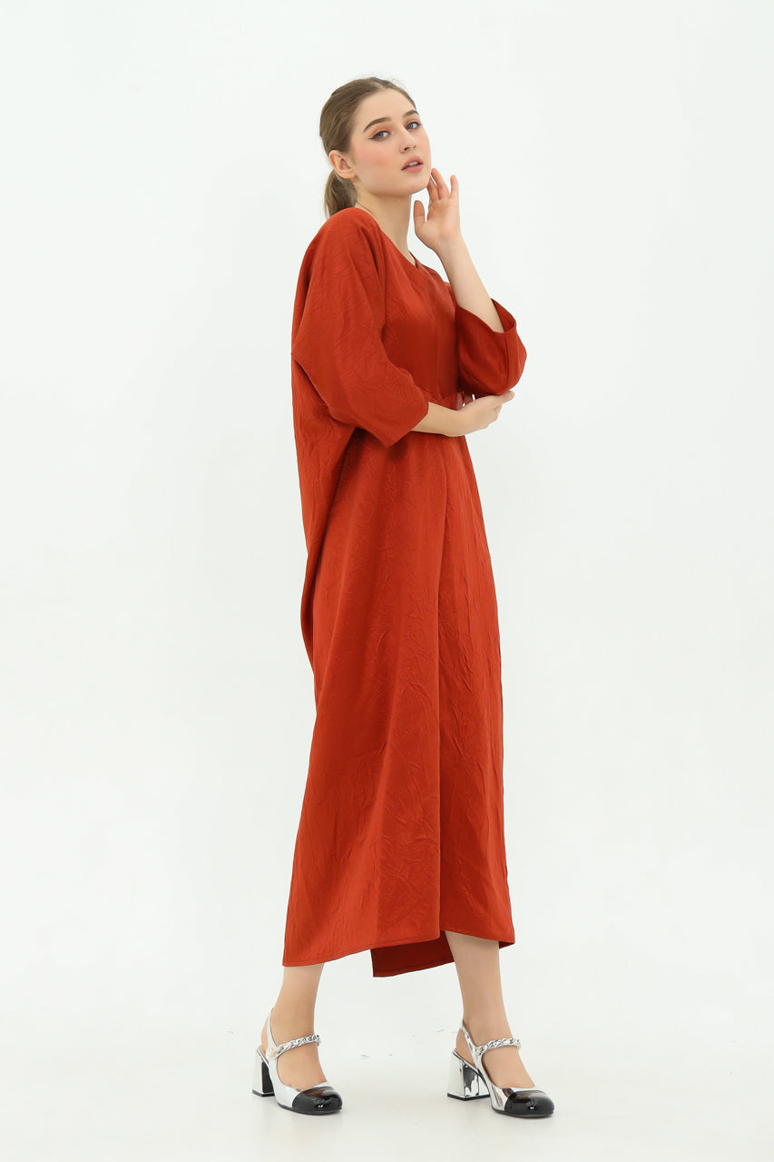 Bloom et Champs Dress Kaftan Crumpled