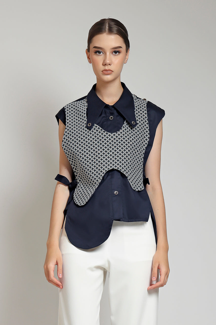 Bloom et Champs Top Rompi Navy