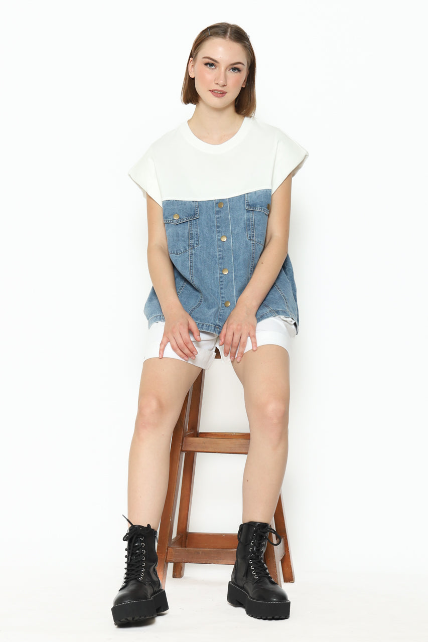 Bloom et Champs Denim Casual Top