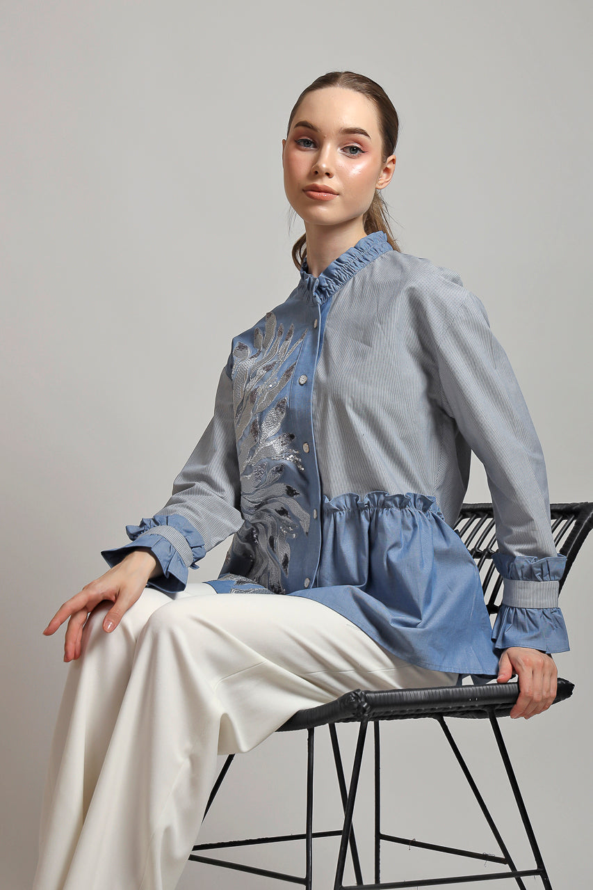 Bloom et Champs Kemeja Kembang Jari