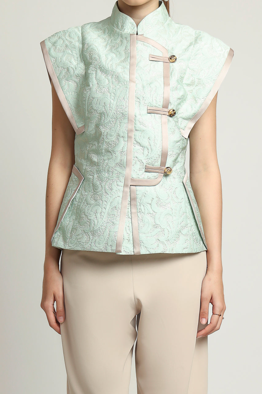 Bloom et Champs Minty Shanghai Top