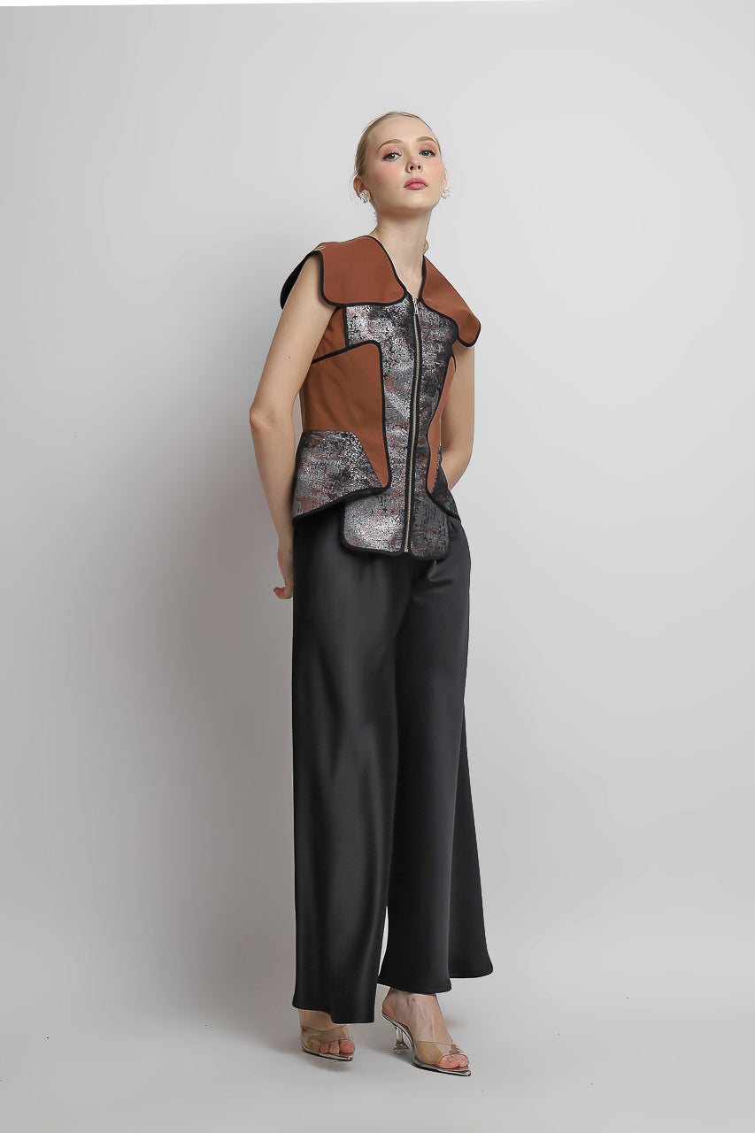 Bloom et Champs Top Jacket Caramel