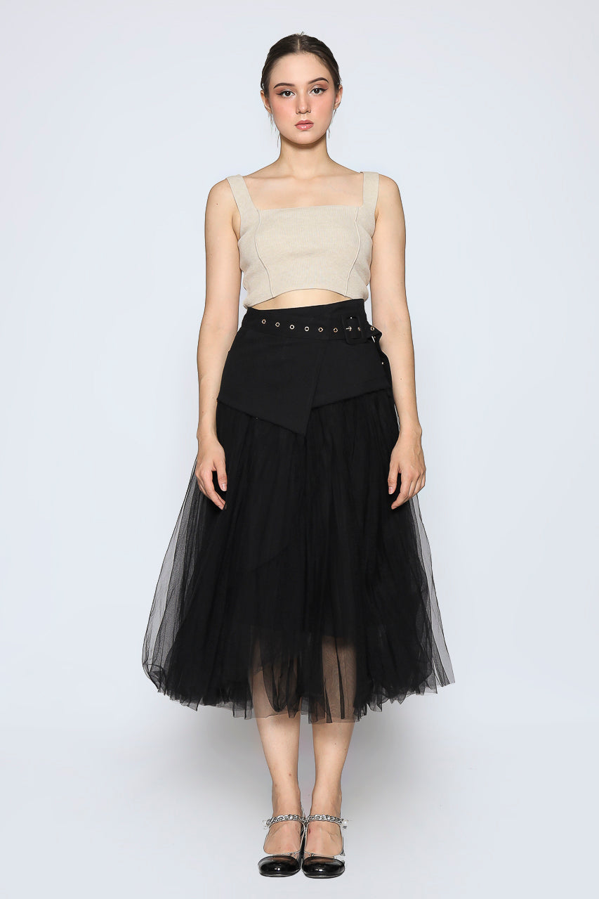 Bloom et Cotton Tutu Skirt with Belt