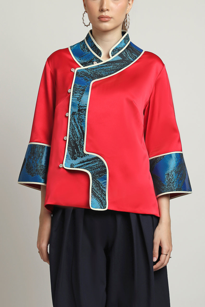 Bloom Et Champs Fan Rong Blouse Set