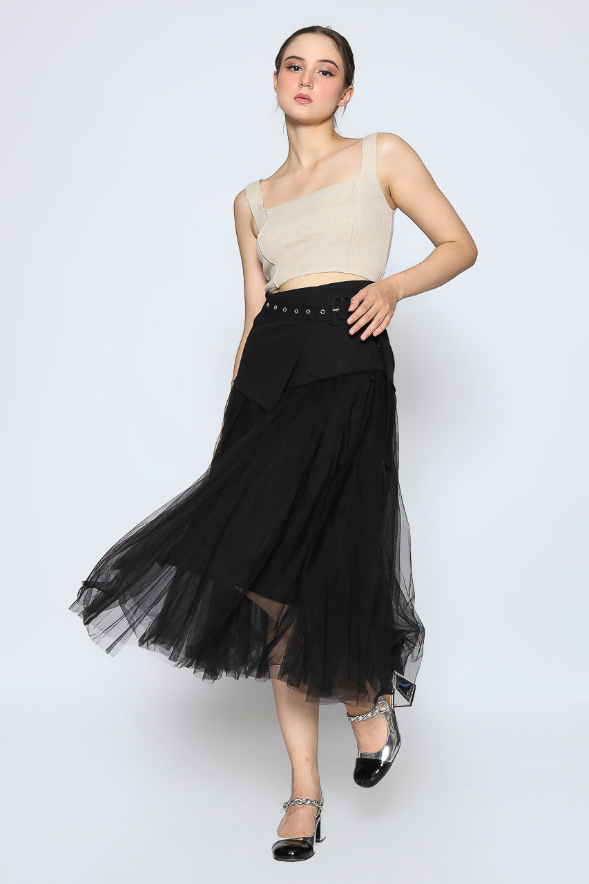 Bloom et Cotton Tutu Skirt with Belt