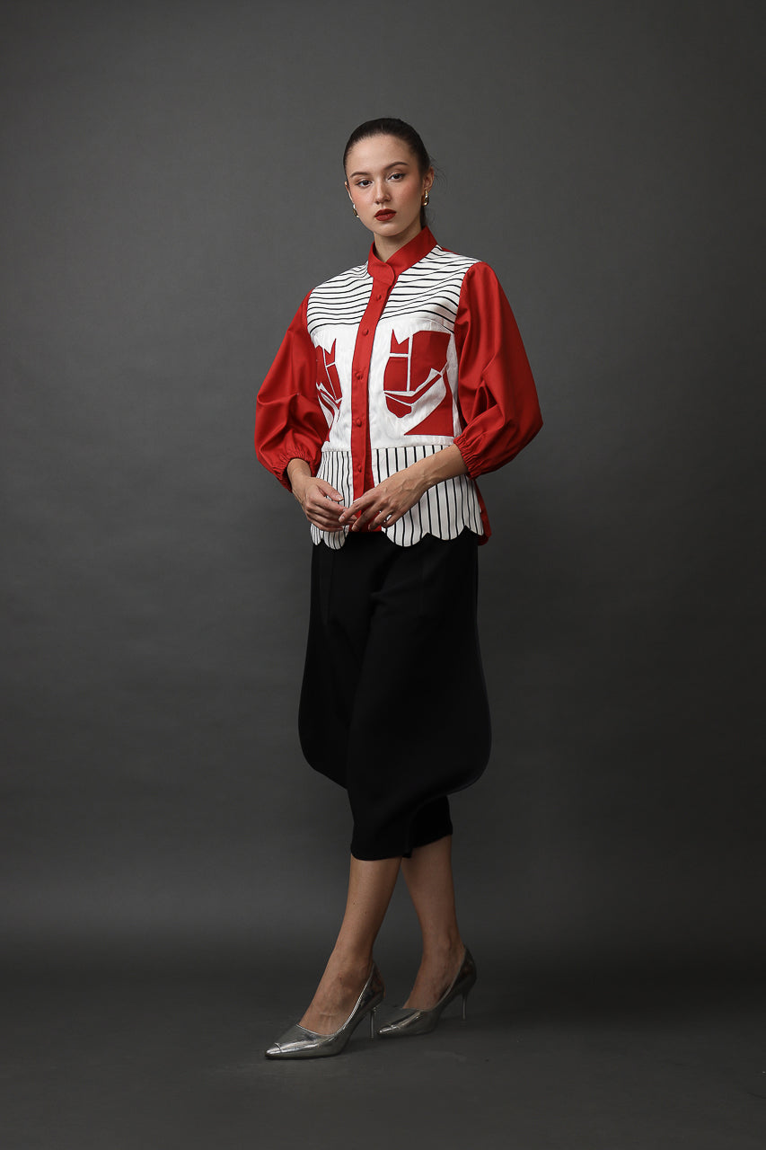 Bloom et Champs Red Horsie Shirt