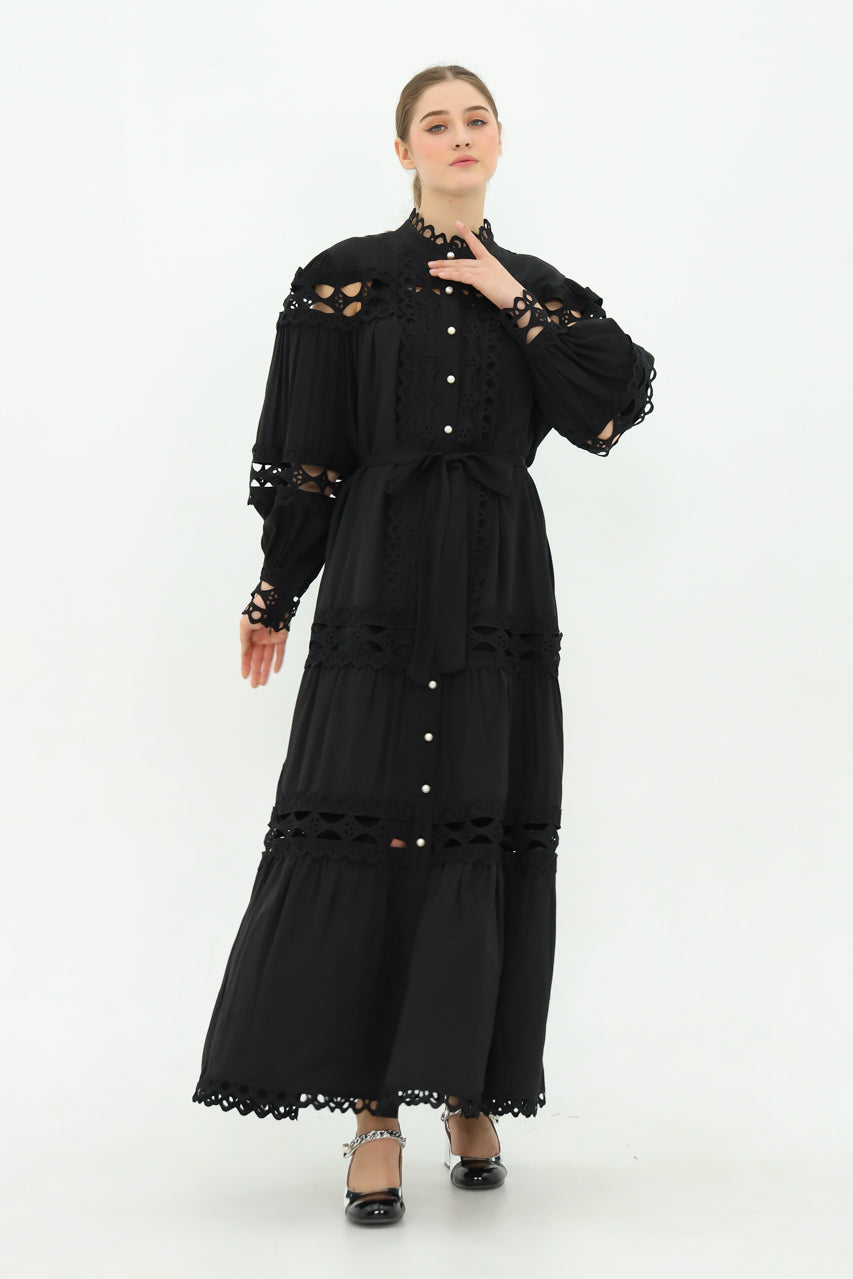 Bloom Lace Long Dress