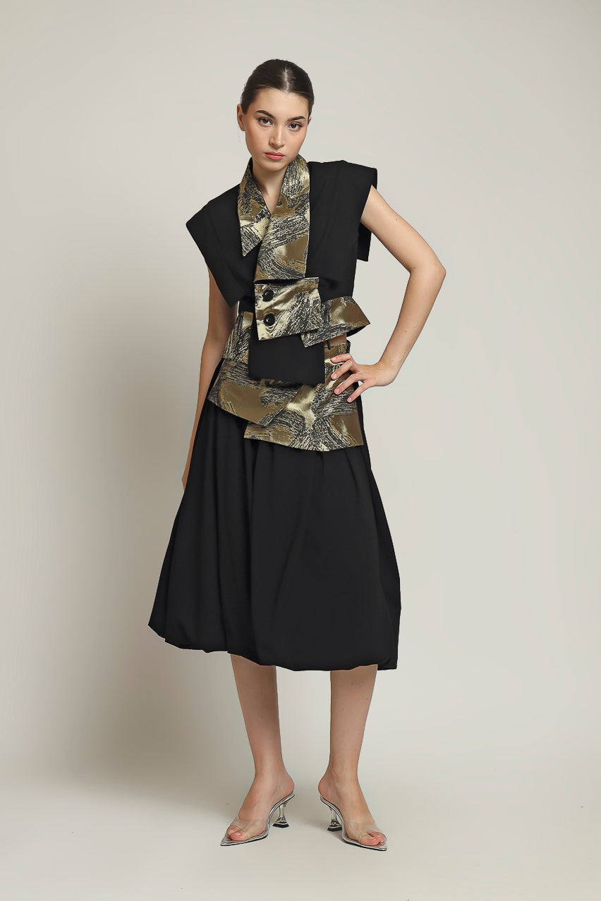 Bloom et Champs Set Balloon Golden