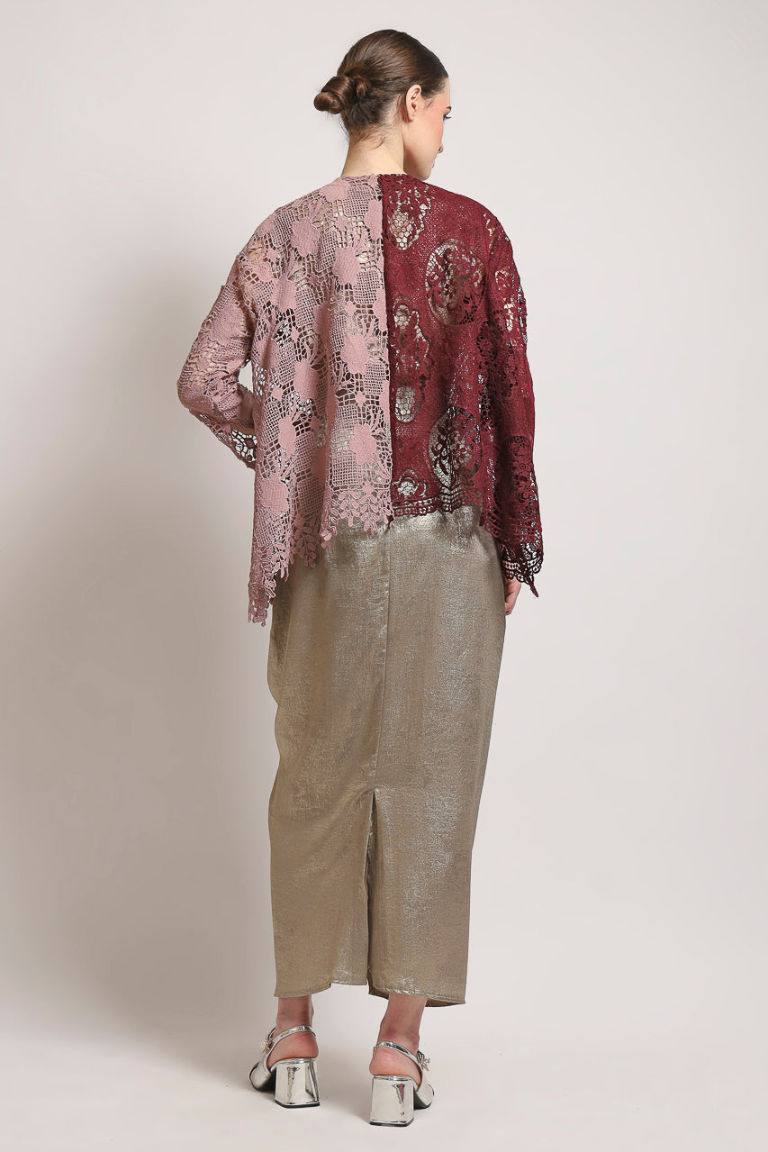 Bloom et Champs Kimono Brukat Two Tone Pita