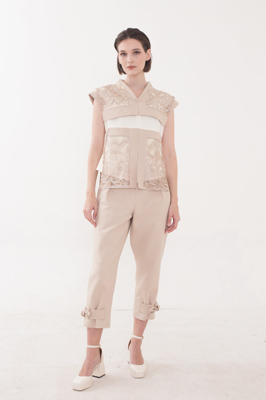 Bloom et Champs Layered Lace Top