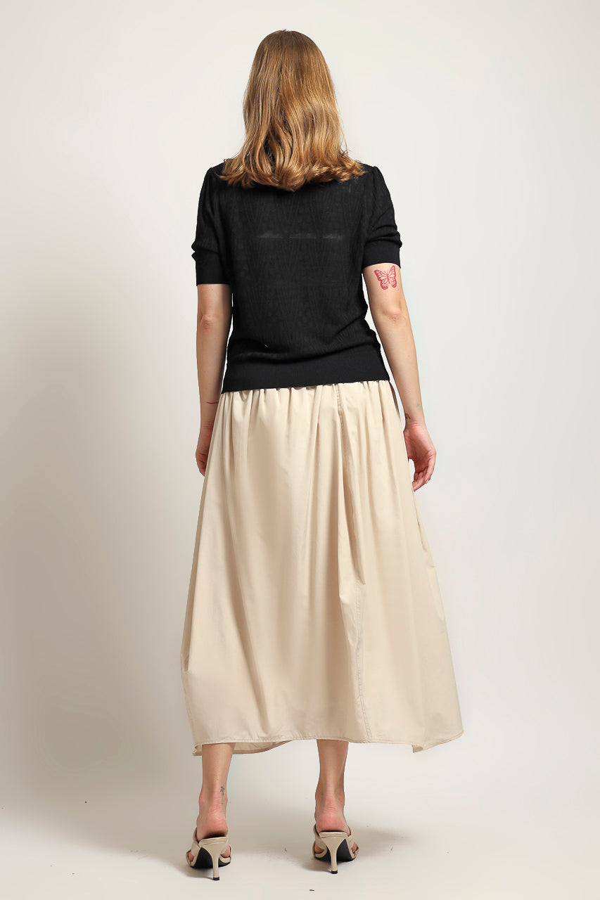 Bloom et Cotton Jacquard Knit