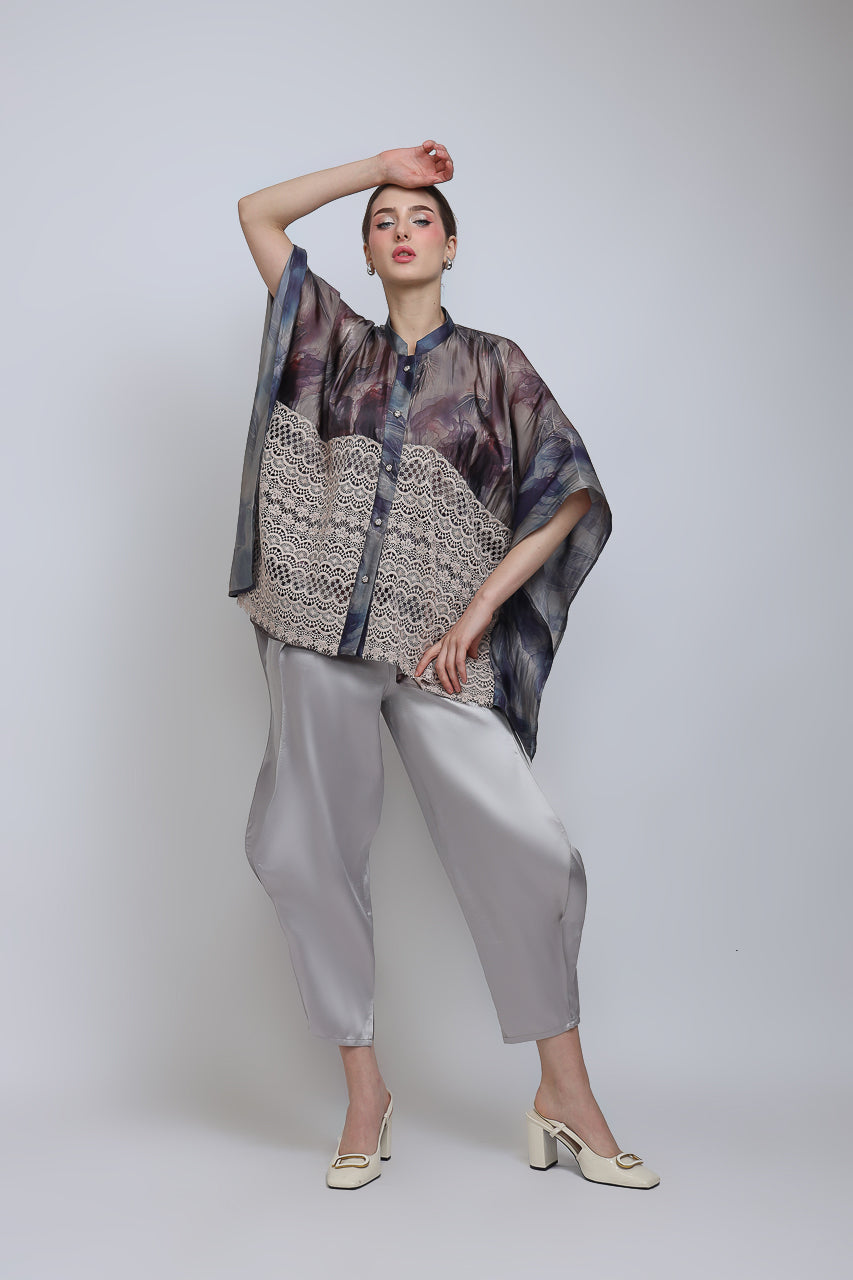 Bloom et Champs Kemeja Lawar Organza