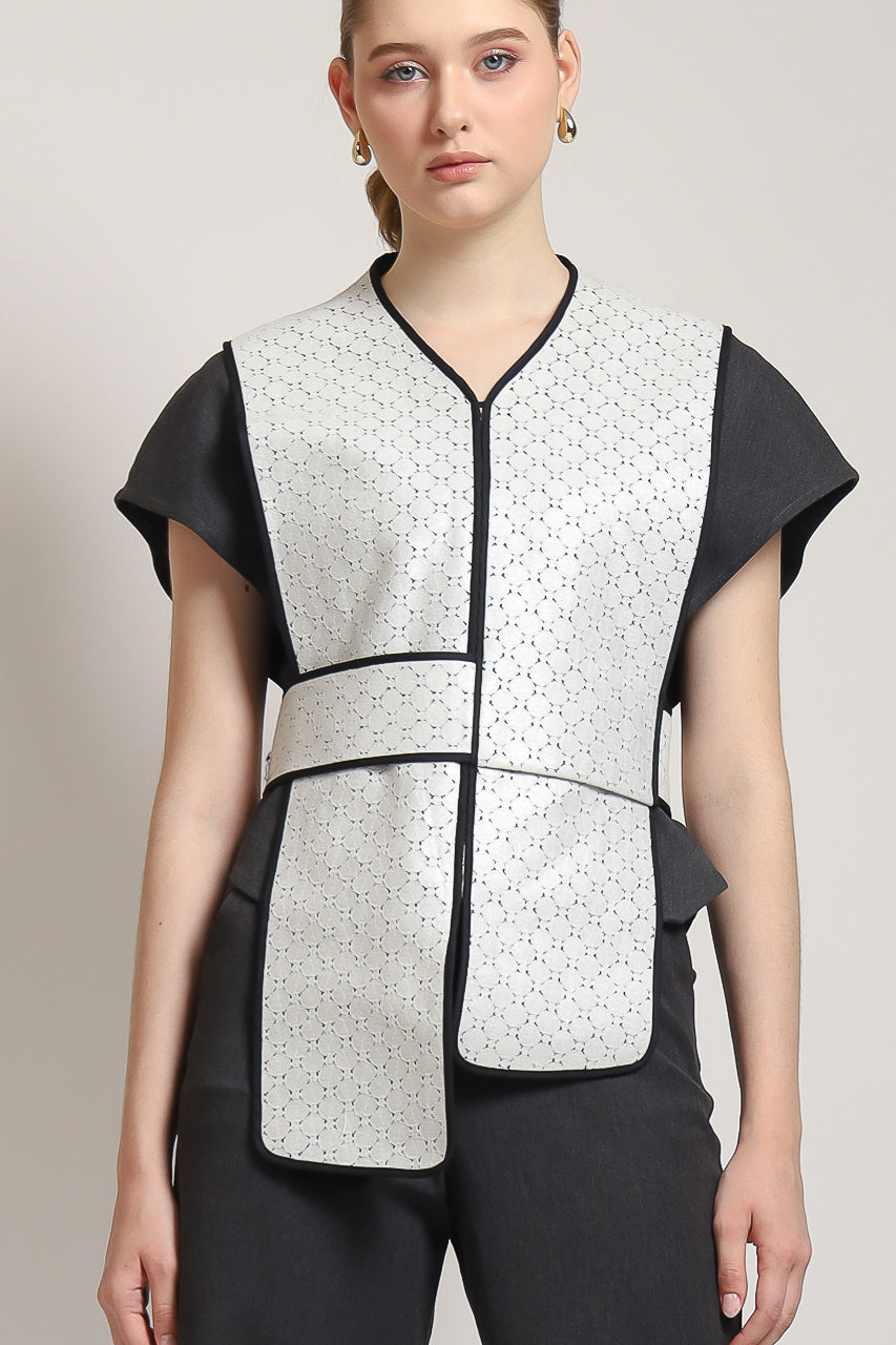 Bloom et Champs Salem List Blouse / DT Pants Grey