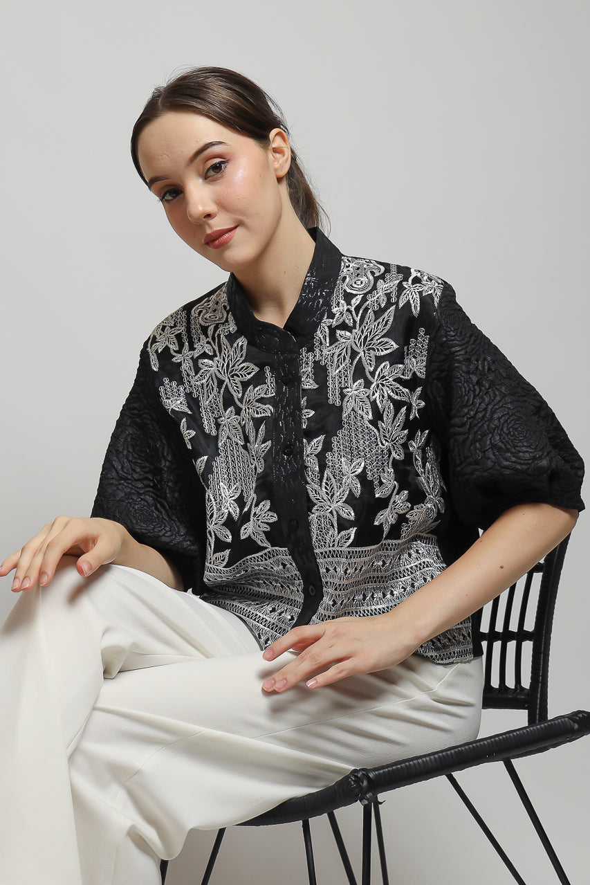 Bloom et Champs Bamboo Tulle Shirt