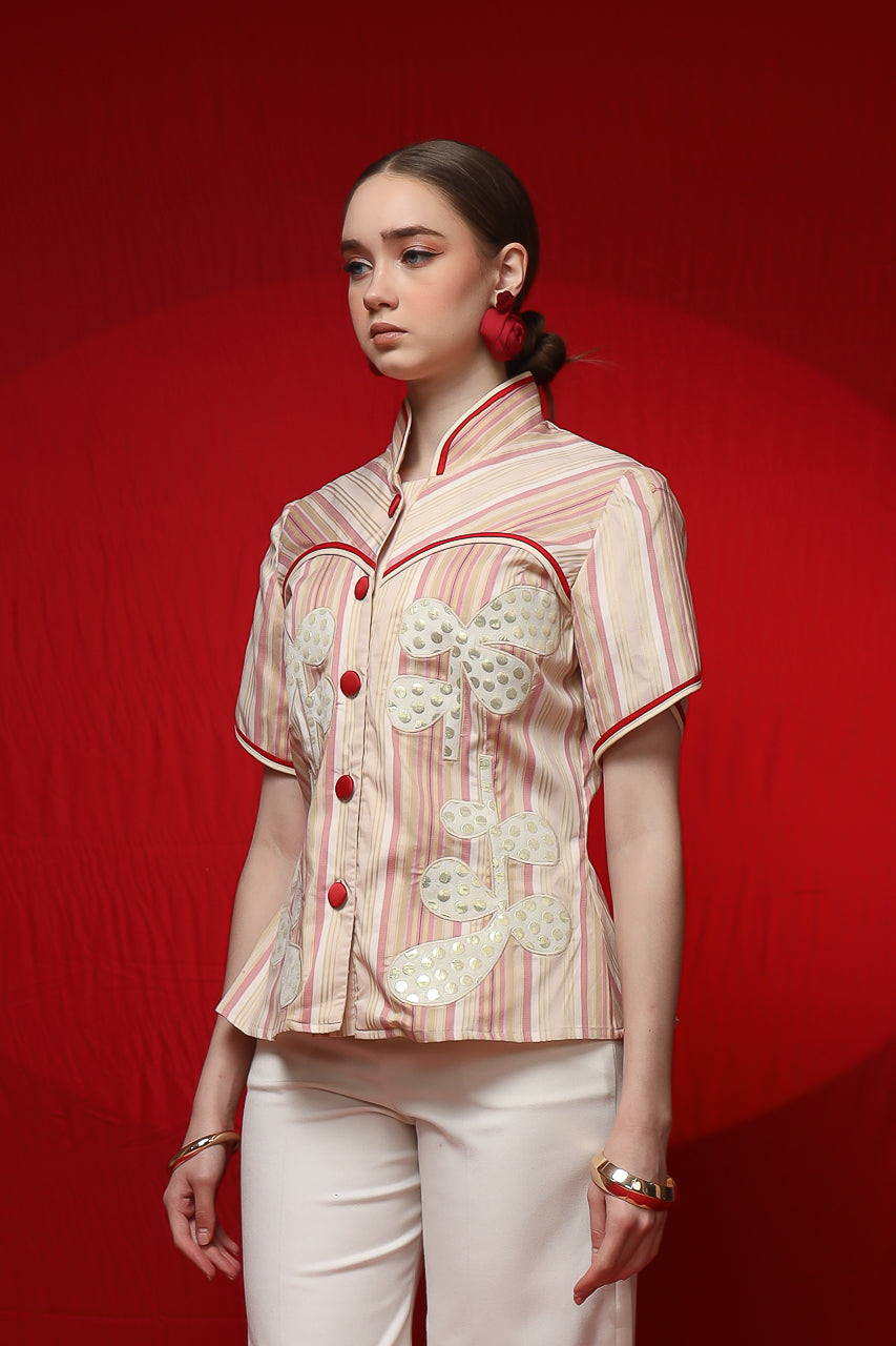 Bloom et Champs Kemeja Pagoda Pink