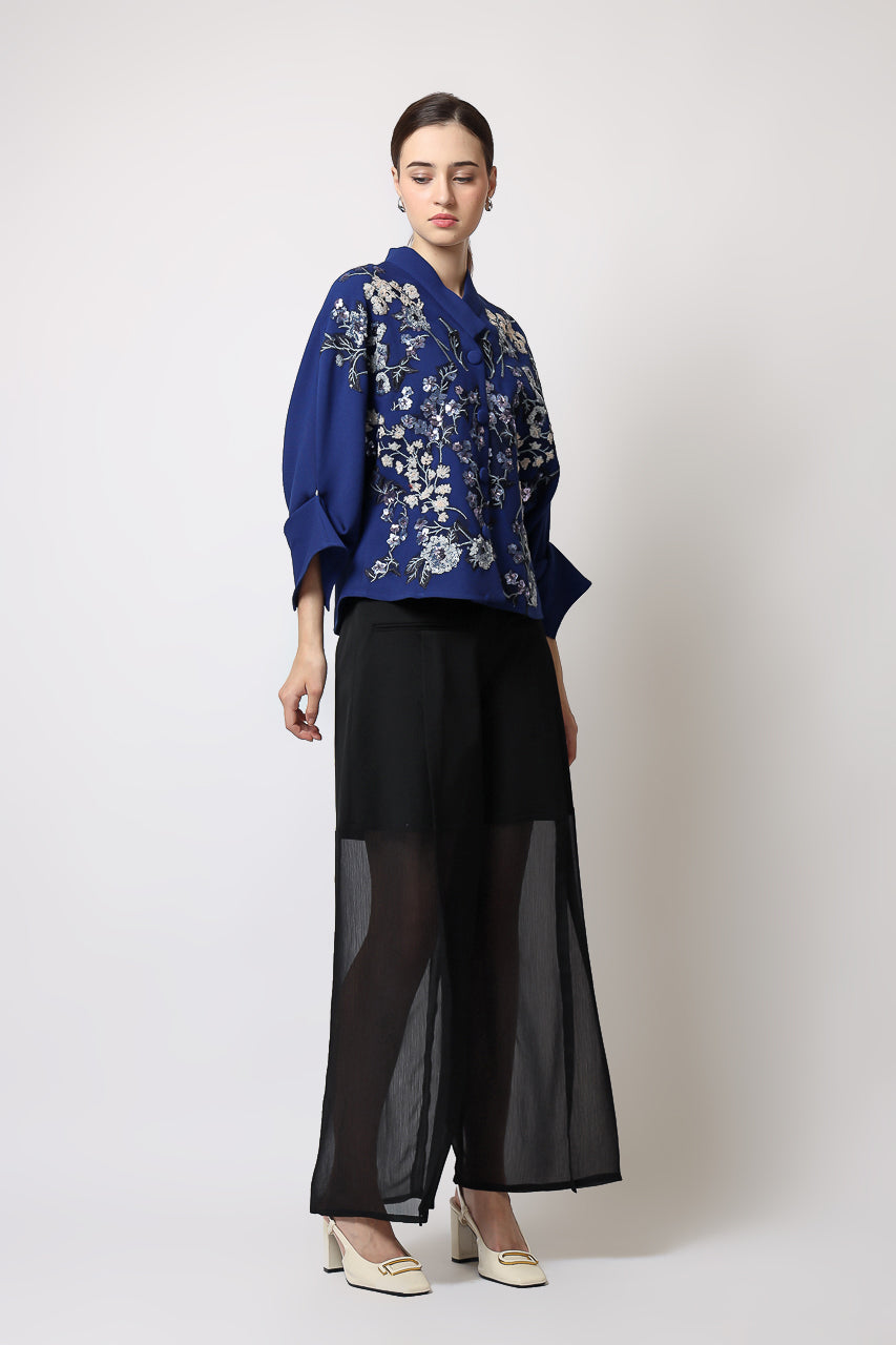 Bloom et Champs Blazer Biru Payet Elektrik