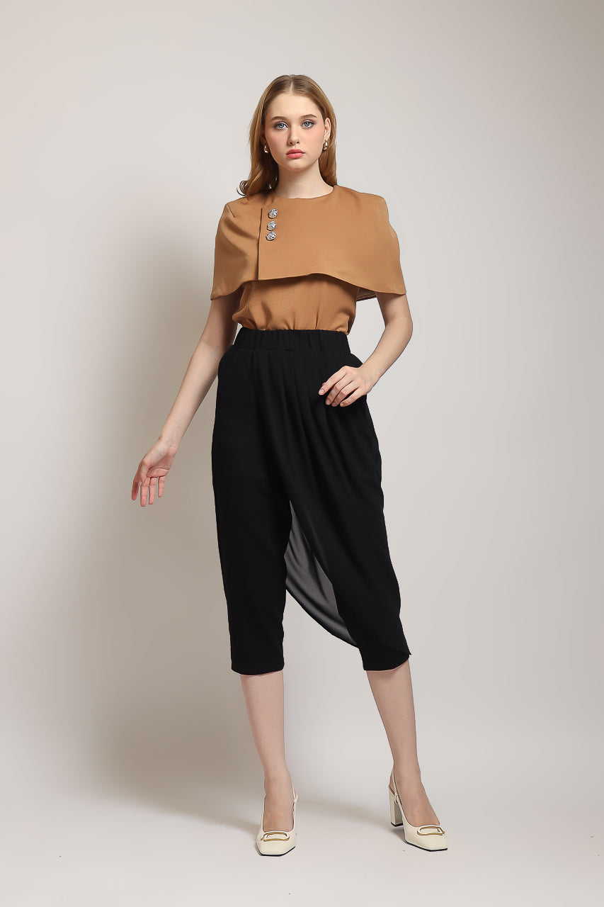 Bloom et Champs Rosie Cape in Mocha