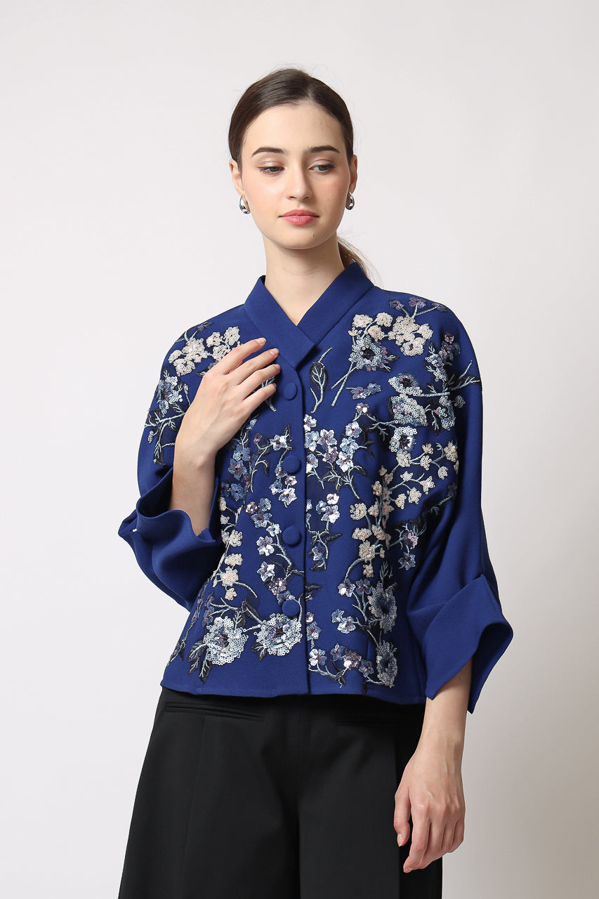 Bloom et Champs Blazer Biru Payet Elektrik