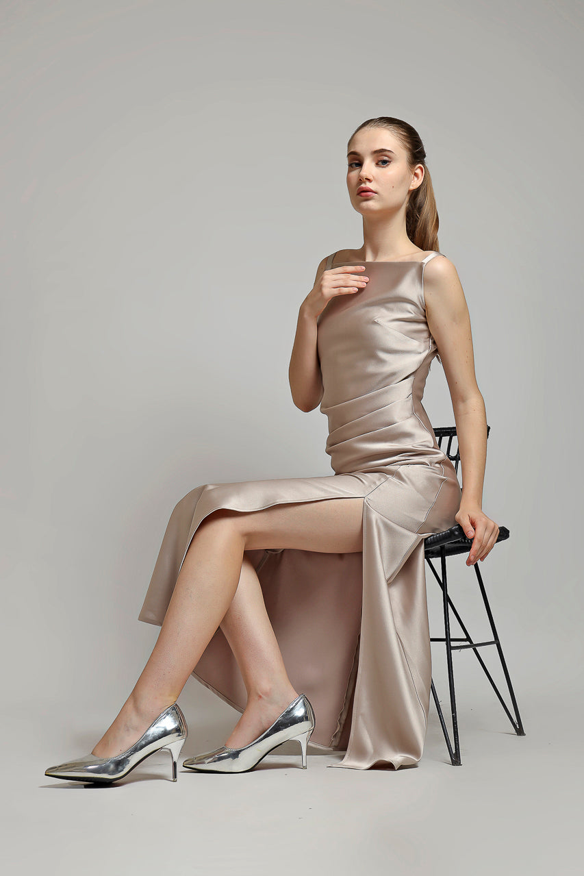 Bloom et Champs Dress Kotak Champagne