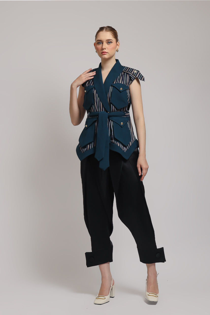 Bloom et Champs Triangle Tosca Vest Top