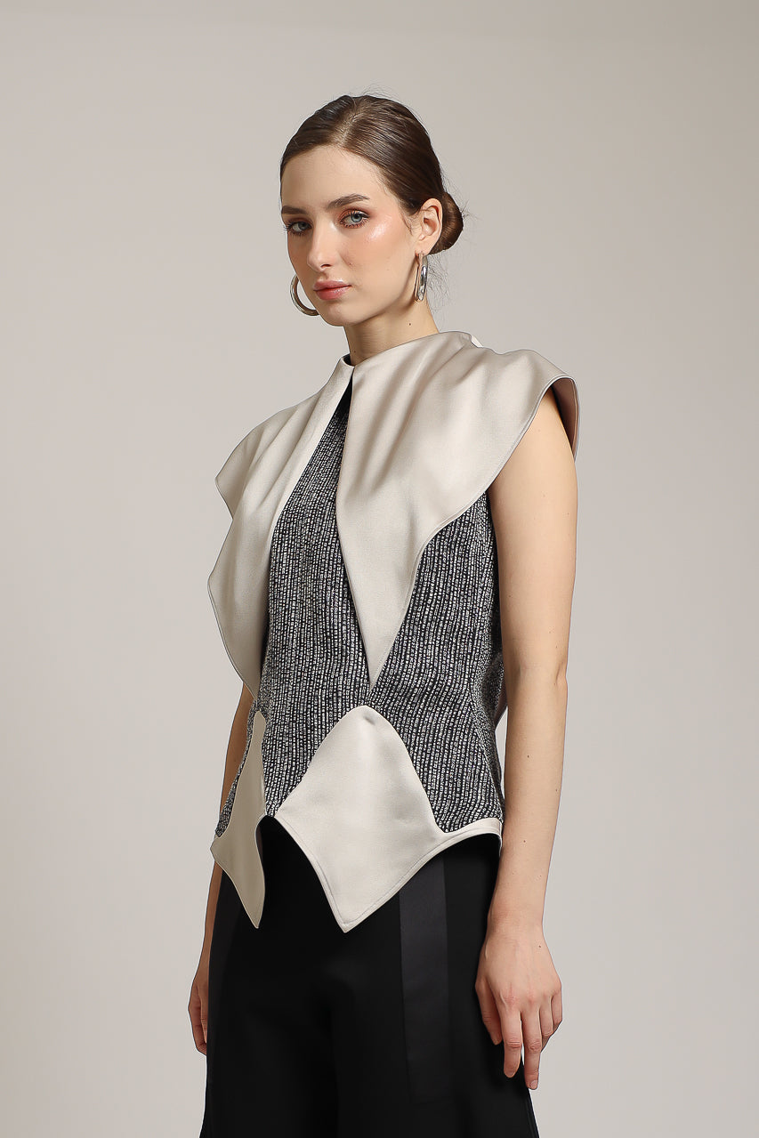 Bloom et Champs Blouse Silver Triangle