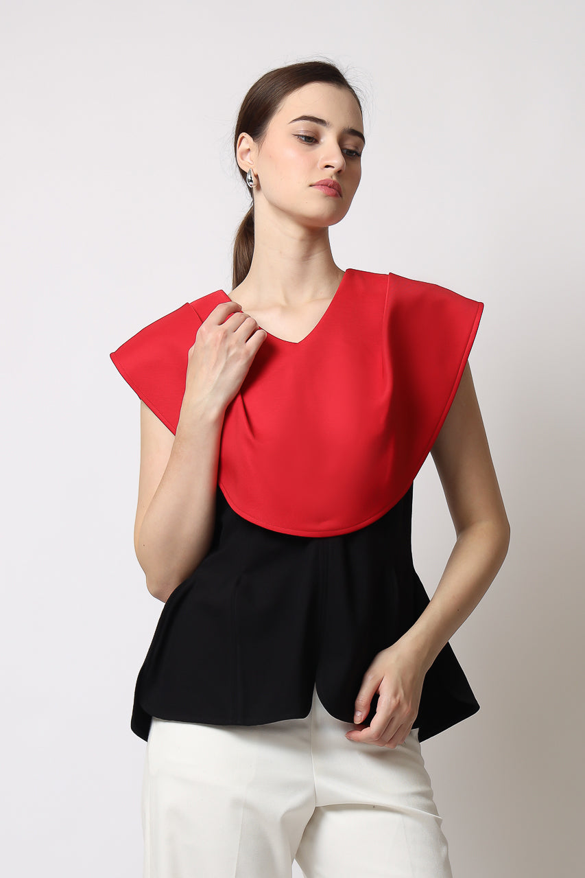 Bloom et Champs Red Selena Top