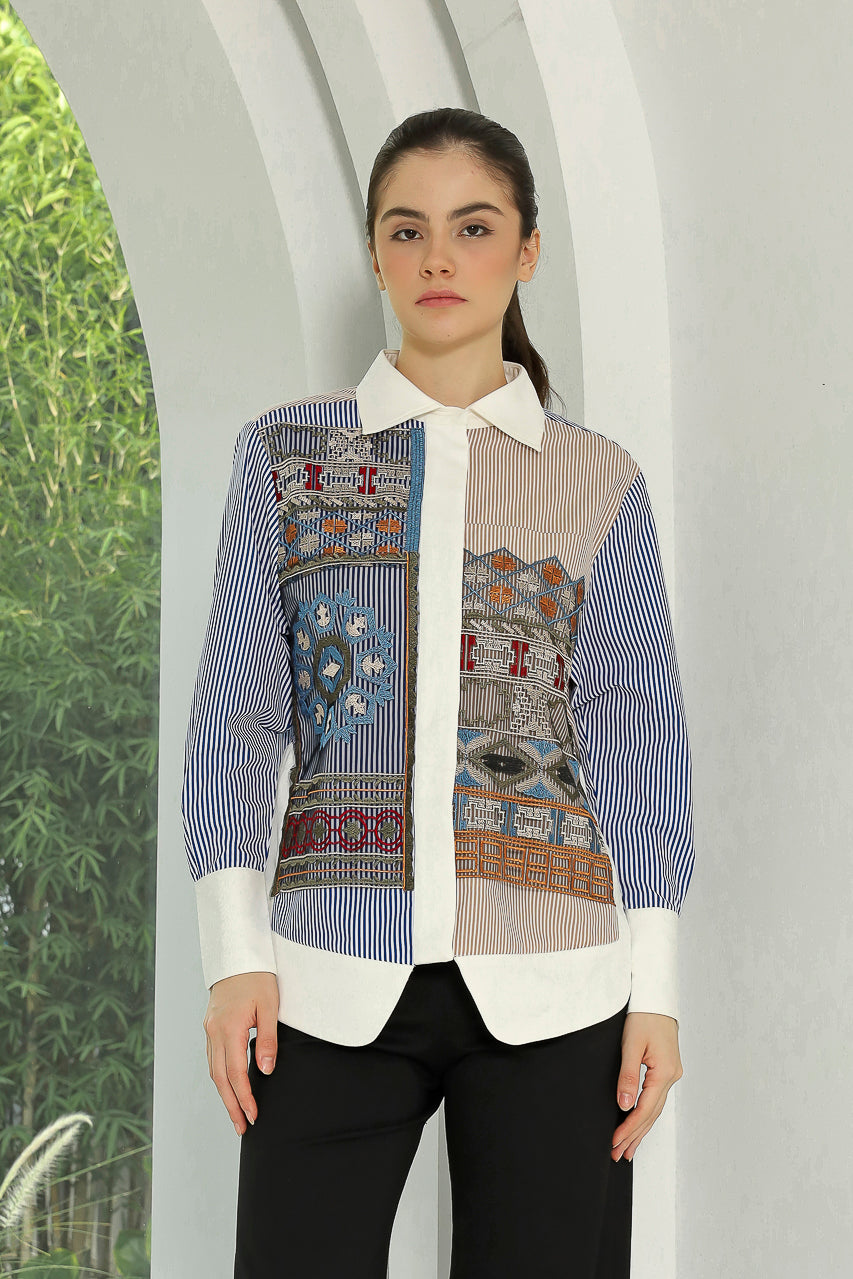 Bloom et Champs Kemeja Bb Tribal