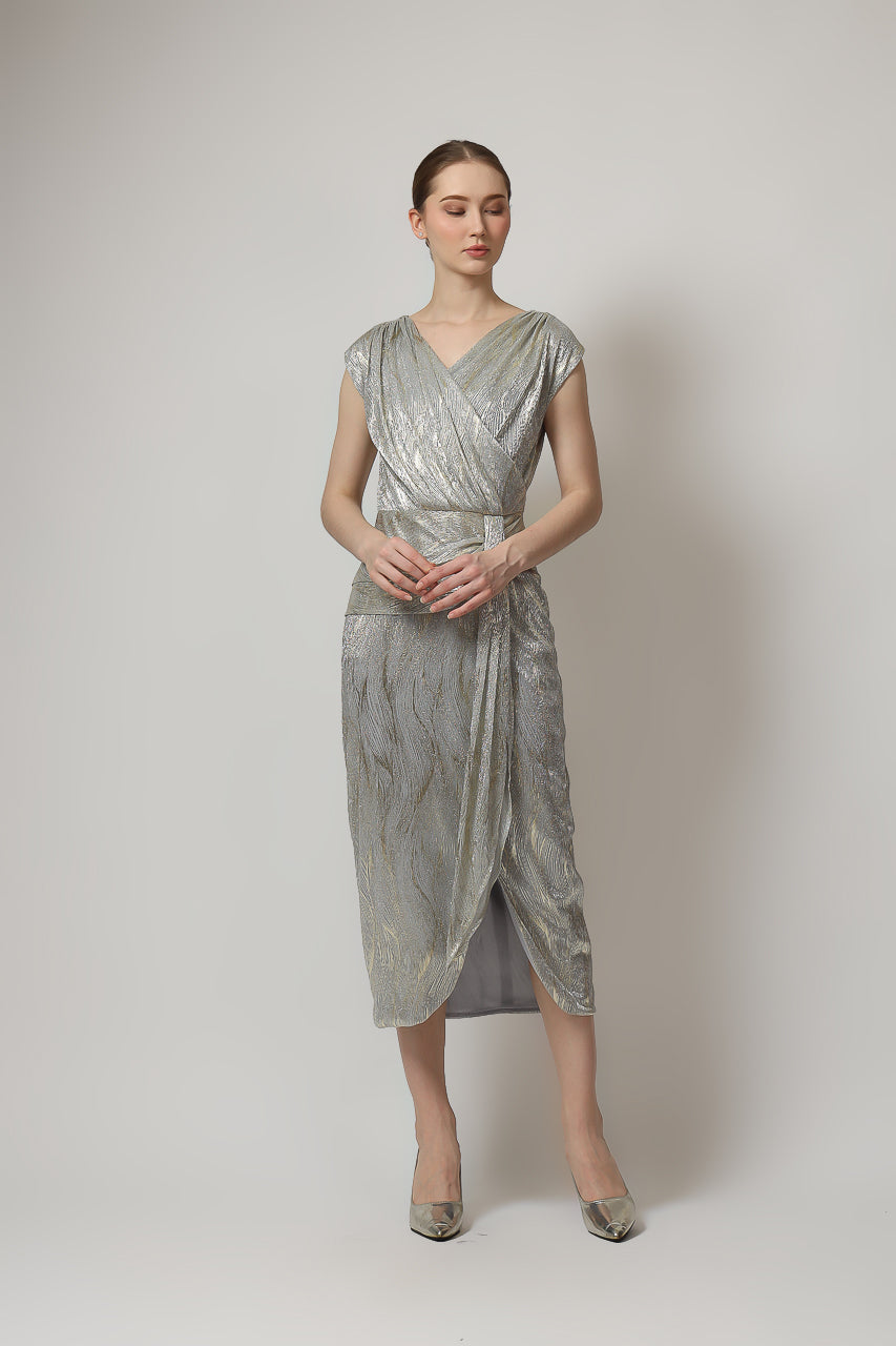 Bloom et Champs Dress Sylvie Silver