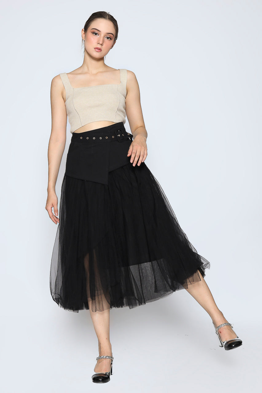 Bloom et Cotton Tutu Skirt with Belt