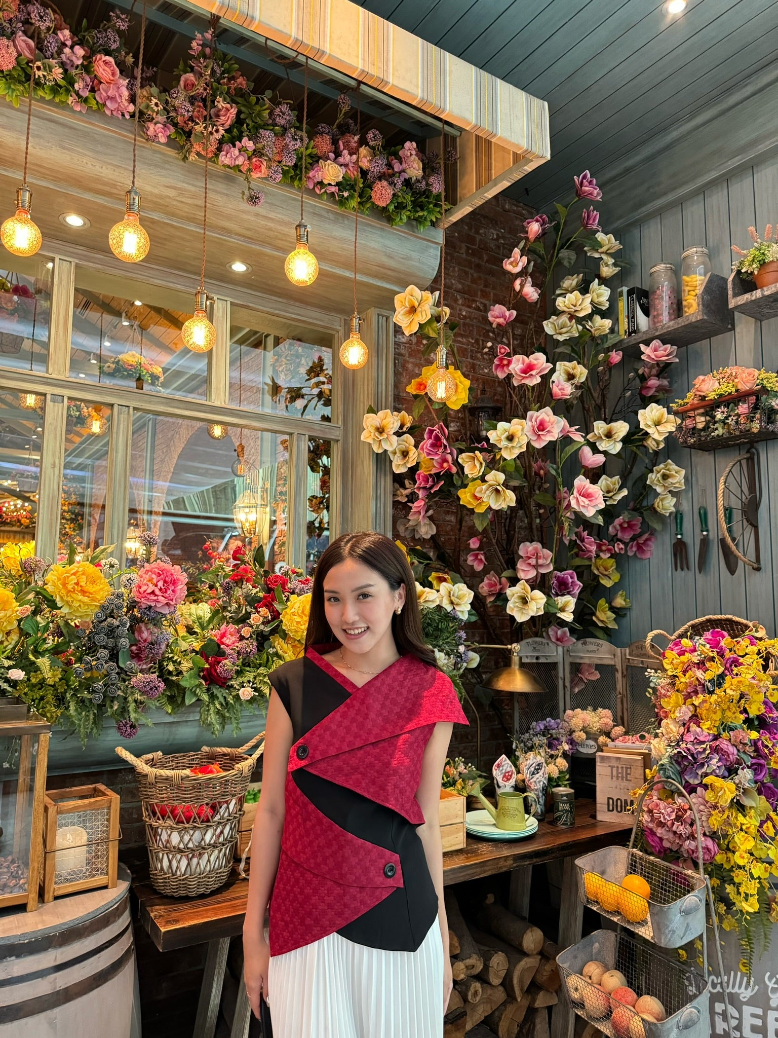 Bloom et Champs Top Jacquard Juntai