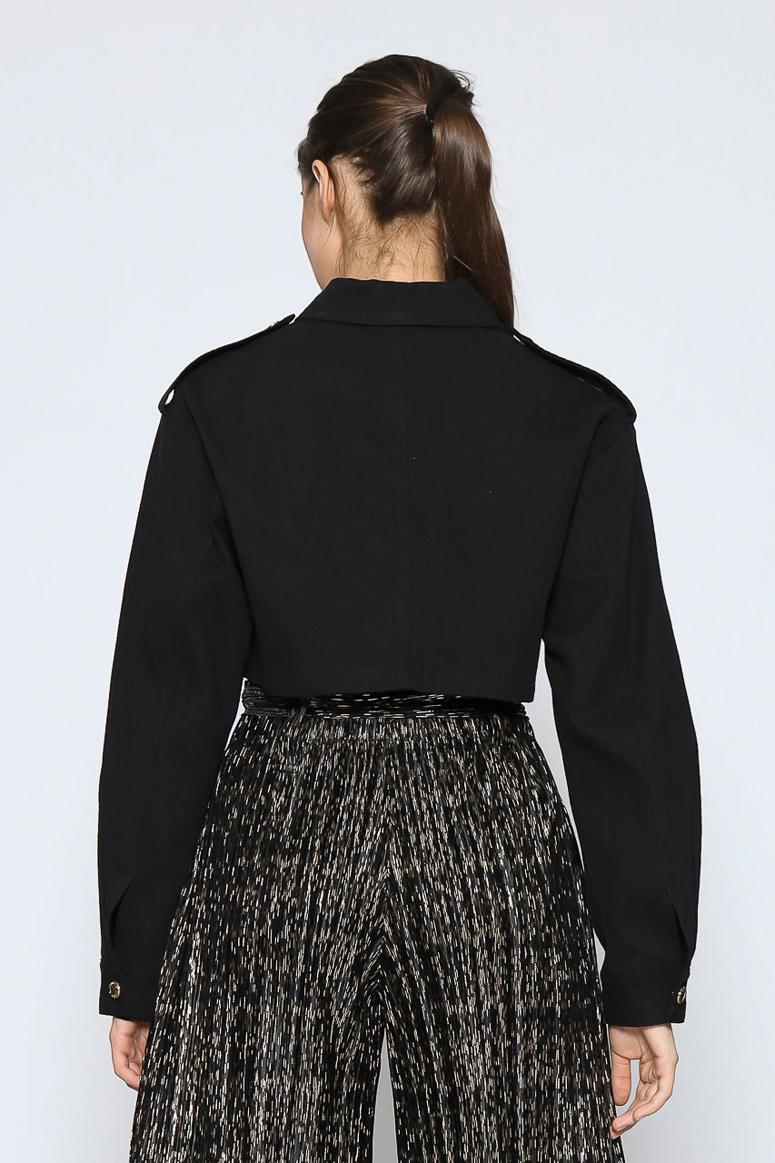 Bloom et Cotton Corduroy Jacket in Black