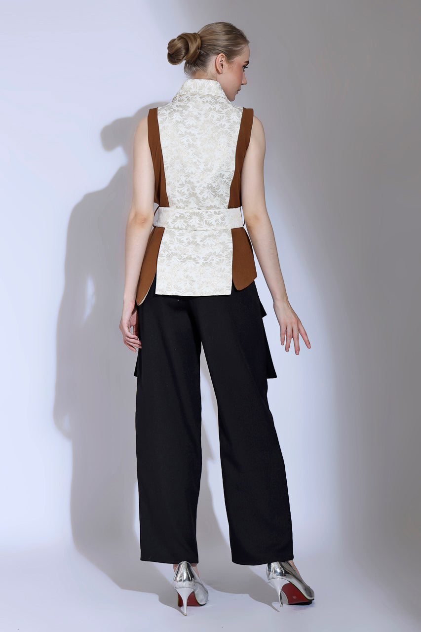 Bloom et Champs Vest Jinjet Terracotta