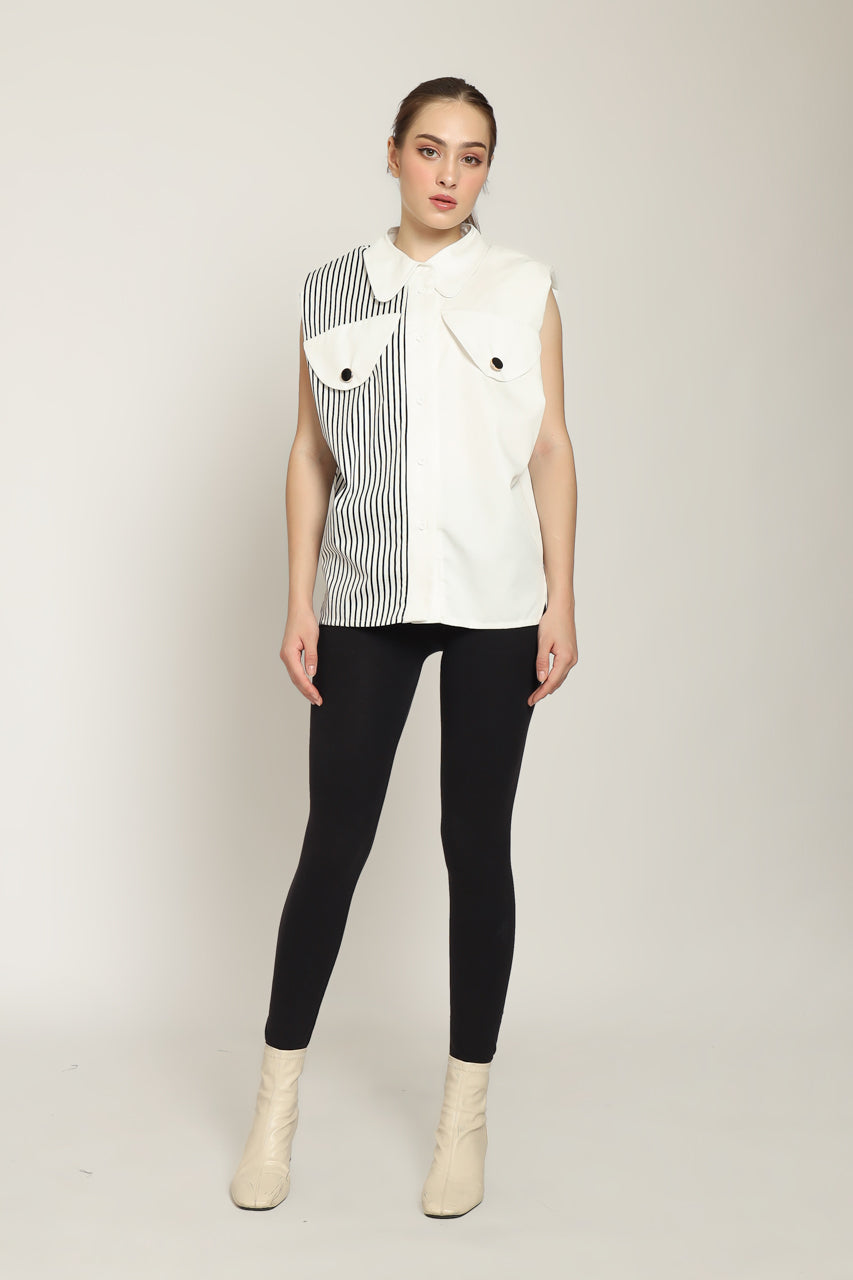 Bloom et Cotton Half Shirt