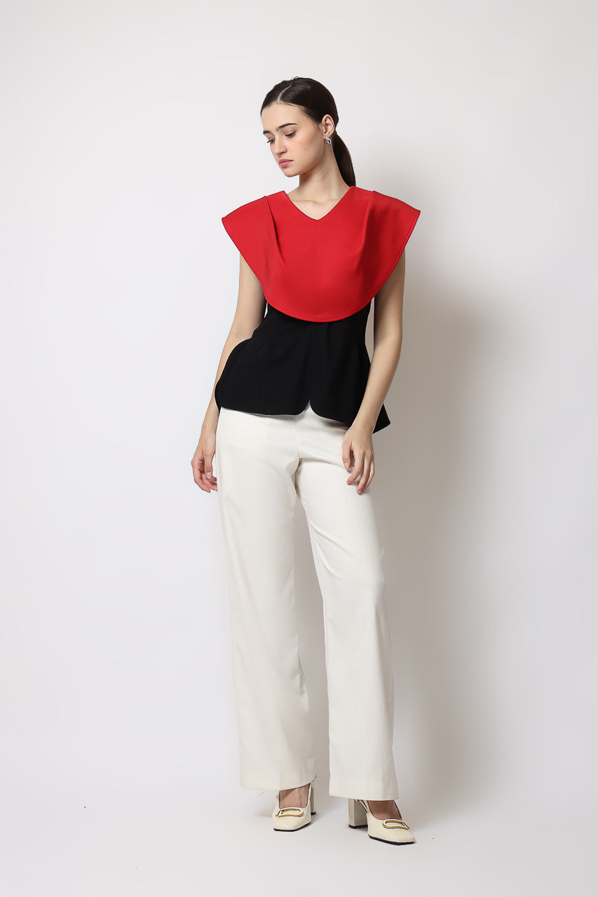 Bloom et Champs Red Selena Top